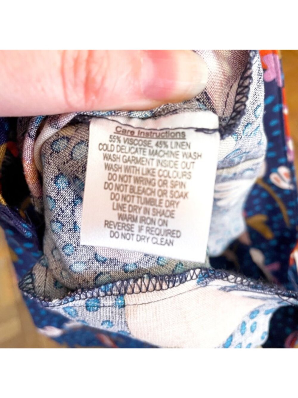 NWT Modcloth x Princess Highway Linen Print Pants, Size 10 - Picture 5 of 6